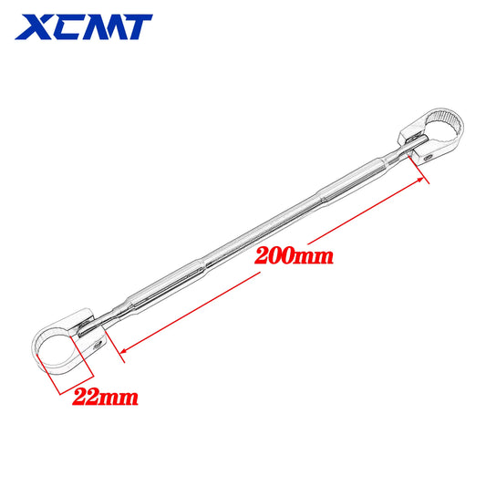 22mm Aluminum Handlebar Brace – Simple, Strong, and Actually Useful-BLACK