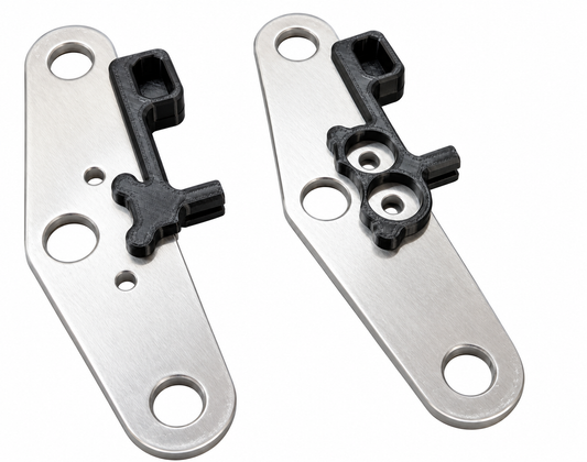 Yamaha BW80 BIG WHEEL 6mm Aluminum Top Fork Plate – Dual Handlebar Riser Mount