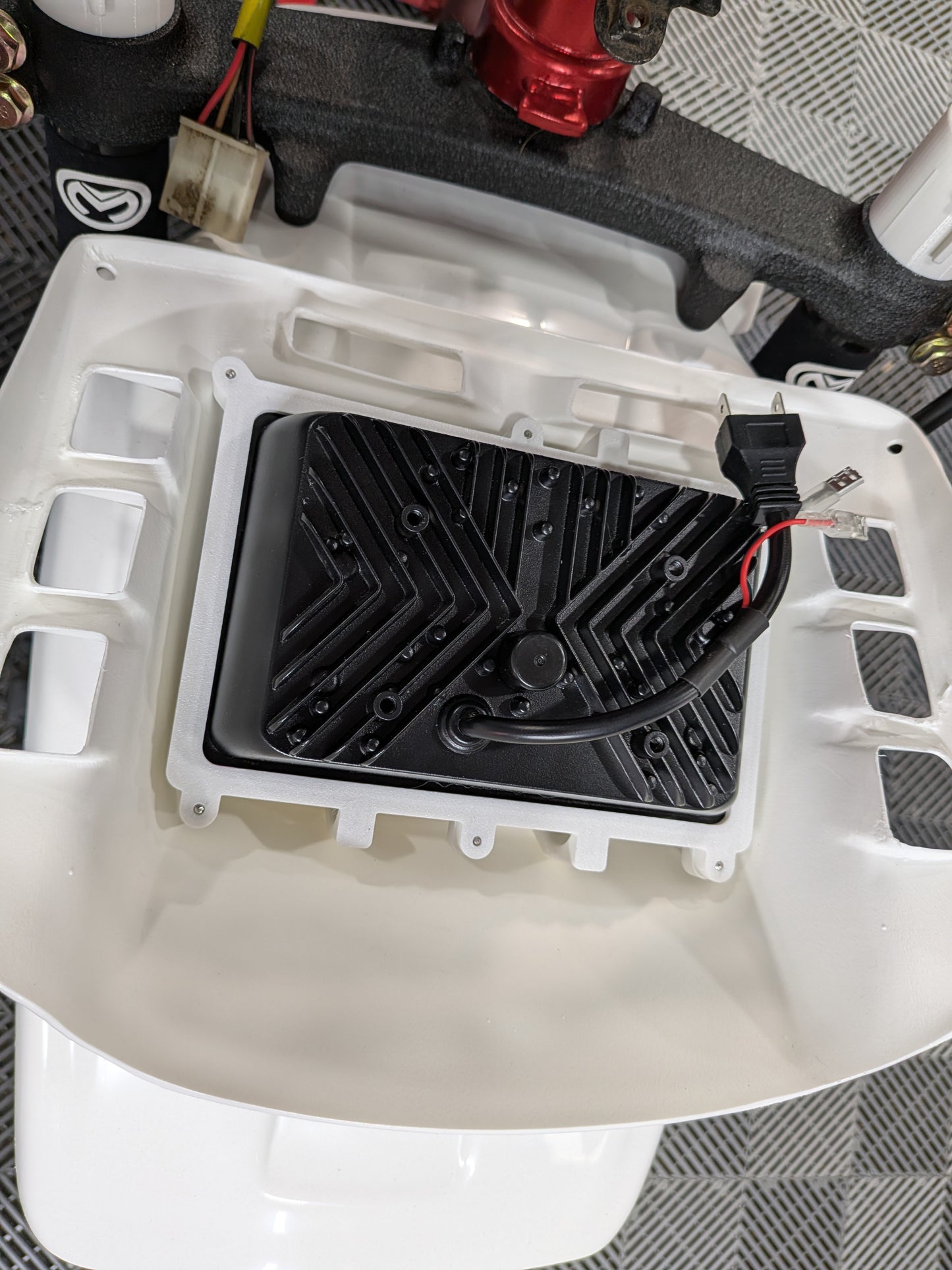 Yamaha BW200 / BW350 Big Wheel LED Headlight Bezel Mount Bundle – OEM & DC Plastics Compatible