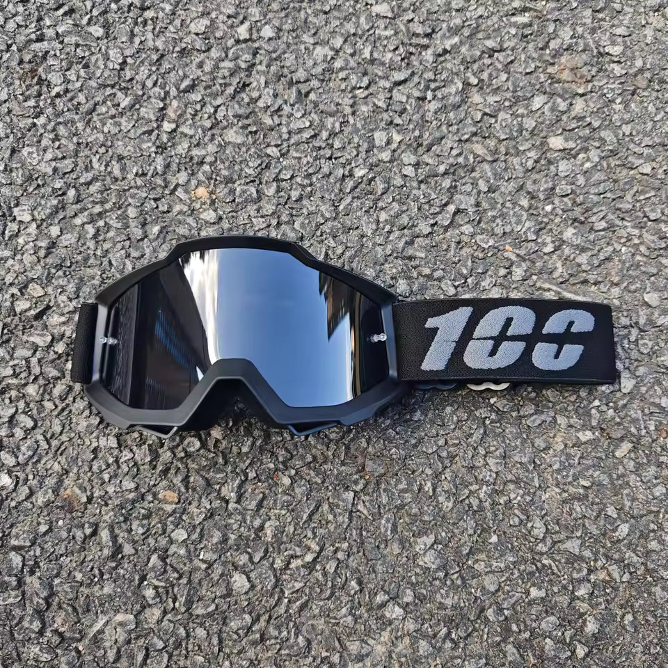 black 100 goggles Cerealnaut MX Goggles 100 – Dustproof, Windproof Off-Road Riding Glass